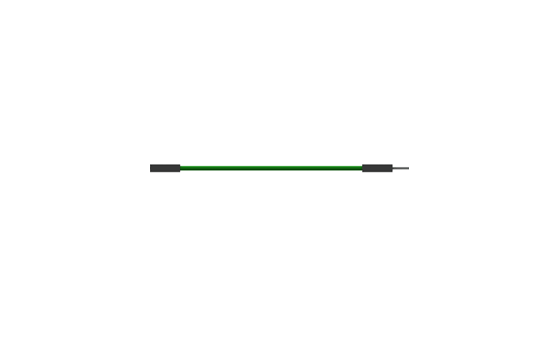 Official manual image of a jumper wire.