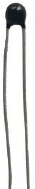 Official manual photo of a bead thermistor with two long legs.